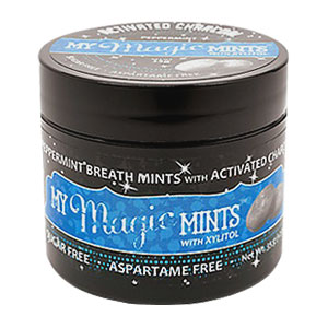 My Magic Mints Activated Charcoal Breath Mints - Peppermint